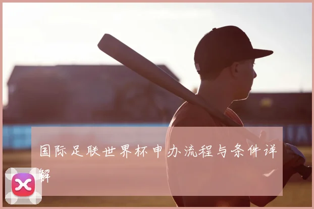 国际足联世界杯申办流程与条件详解